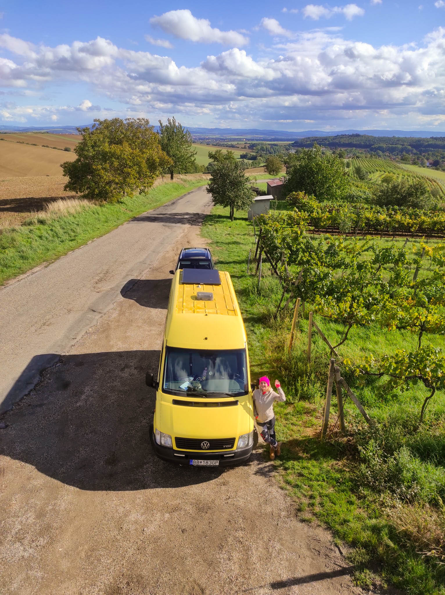 campervan roadtrip in Moravia