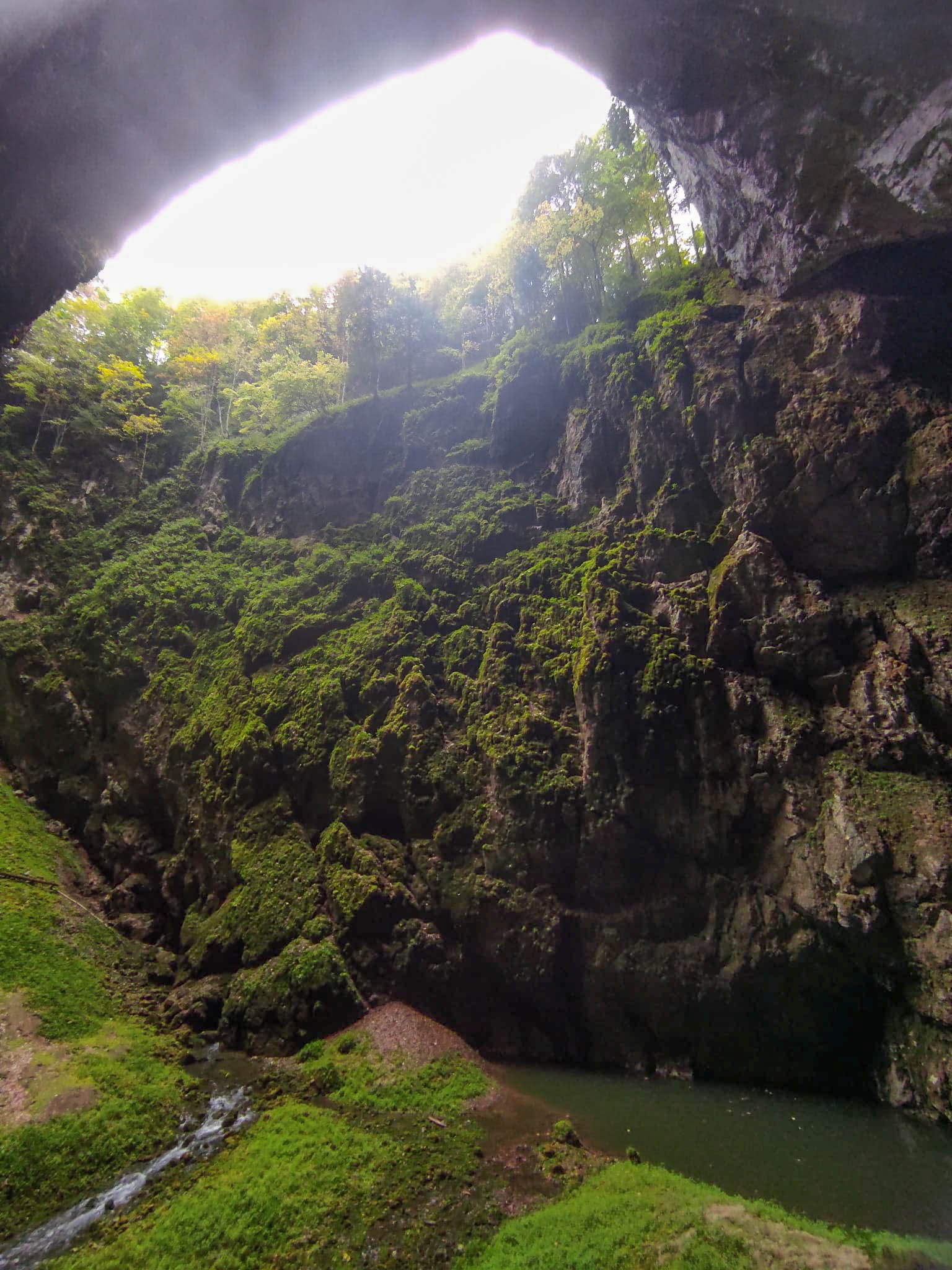 Punkevní caves and Macocha Abyss in Moravia