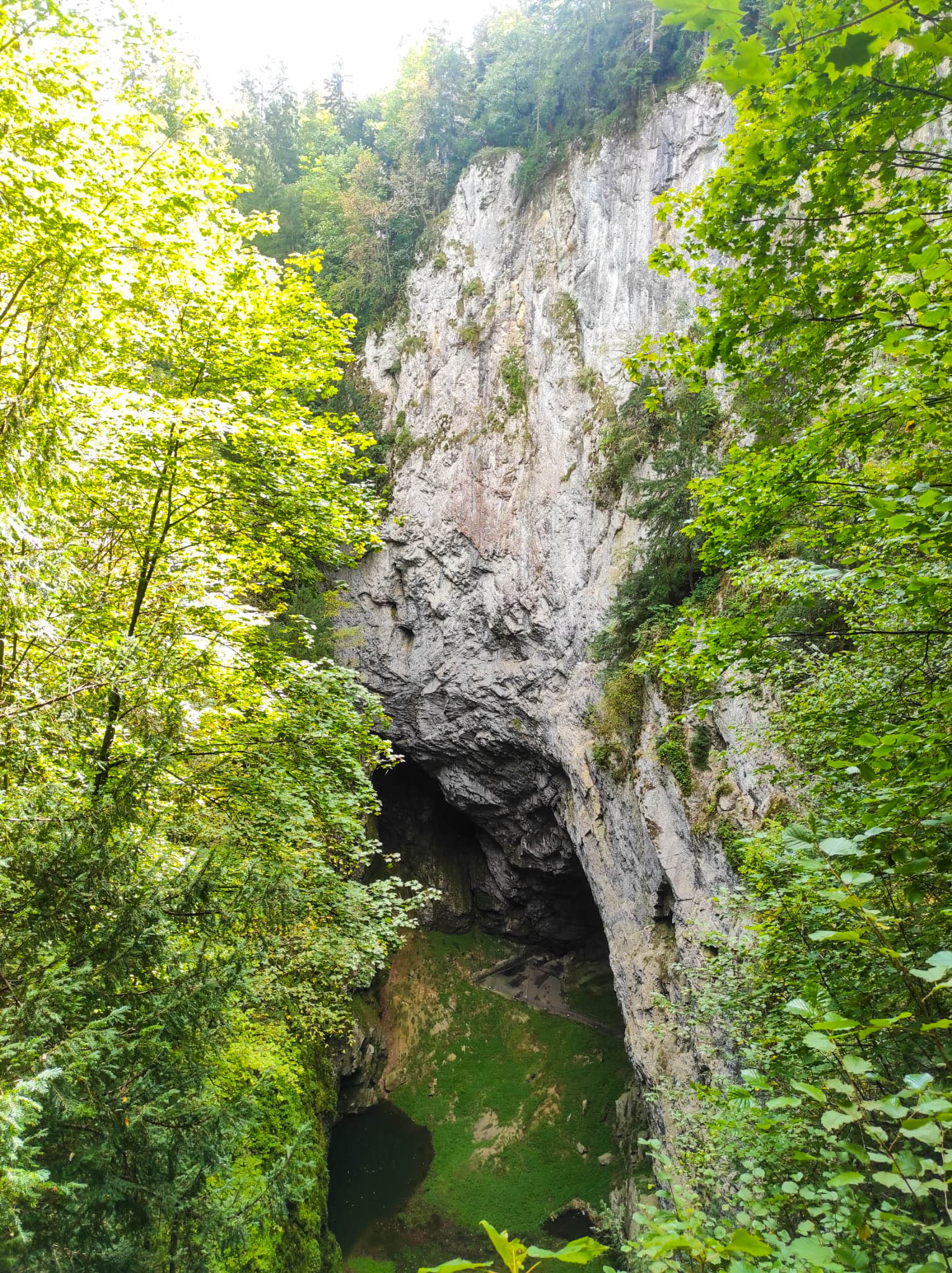 Punkevní caves and Macocha Abyss in Moravia