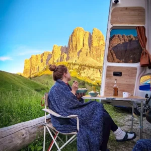 Free camping v Dolomitoch