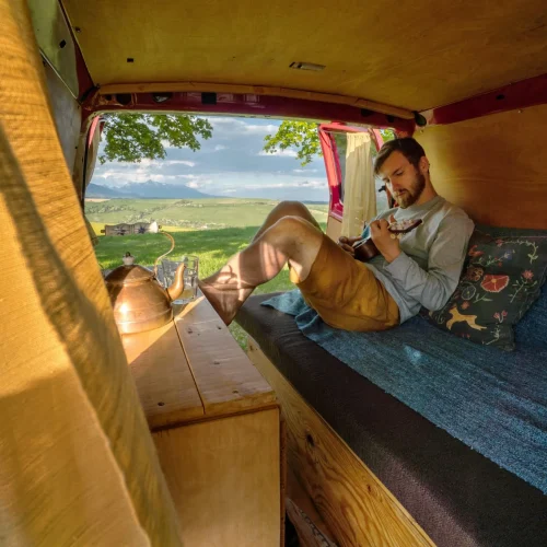 Campervan na prenájom Mountain hut na cestách po Slovensku