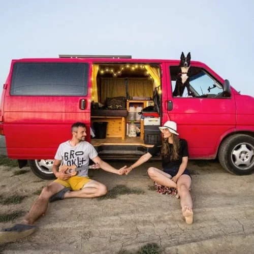 Obytné auto na prenájom Mountain hut na roadtripe v Rumunsku